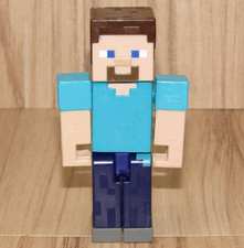 Minecraft Steve 3.5" Loose Action Figure Blue Shirt Blue Pant 2020 Mattel Mojang
