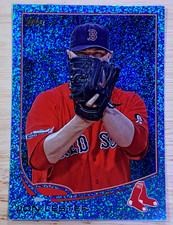 Jon Lester ✨ 2013 Topps - Silver Slate - Red Sox - Blue Sparkle