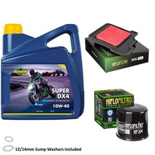 XSR 900 Abarth Air Oil Filter Service Kit Putoline DX4 10w40 4L Yamaha 2017