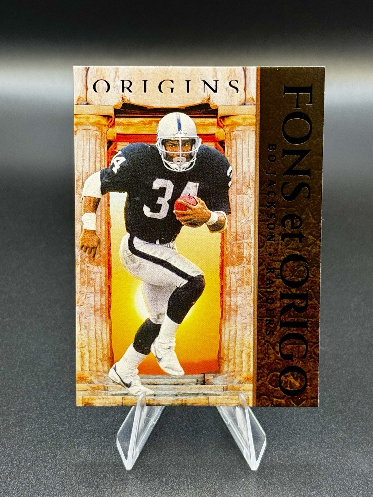 2025 Panini Origins - Bo Jackson Fons Et Origo #6 (Case Hit)
