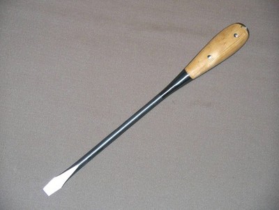 #21 WWII Vintage IRWIN USA 14 1/2'' 41-S-1078 GMTS Screwdriver Tool CLEAN
