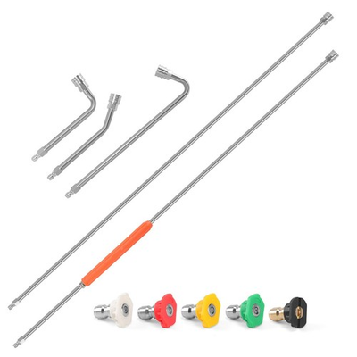 #ad 120quot; Gutter Cleaning Tools From the Ground Pressure Washer Extension Wand wi... $54.15
