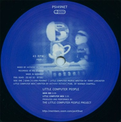 The Little Computer People Project* - Little Computer People (12'') (Very Good Pl