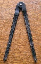 J H Williams & Co No. 484 Adjustable Face Spanner 4" Wrench Machinist Tool USA