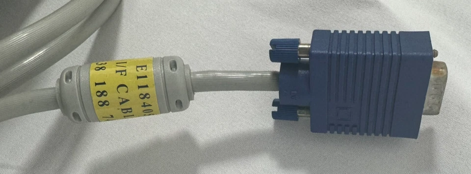 Varian Tel I/F Cable E118405 6ft. 3138 198 71461 Used - Image 4 of 4