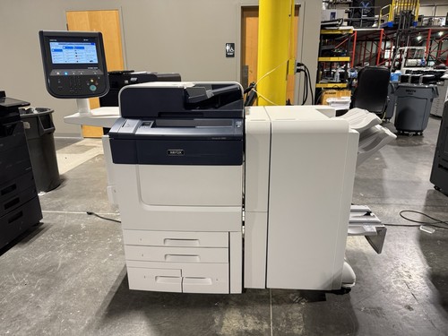 Xerox PimeLink C9065 Color Copier Printer Booklet Finisher Fiery/Only 5k Meter