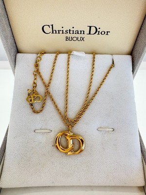 Christian Dior ヴィンテージ ロープチェーン ネックレス CD刻印 s-l400.jpg