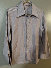 Prada Vintage button-down point collar women’s dress shirt see measurements