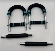 Saker Twister Arm Trainer - Black-Blue, Adjustable 60LB Forearm Strengthener