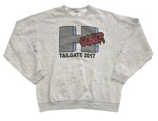 Jerzees NuBlend Tailgate Indiana University Hoosiers 2017 Sweatshirt Mens L Rare