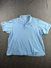 Lacoste Classic Fit Men's Short Sleeve Polo Shirt Light Blue 3XL / 8
