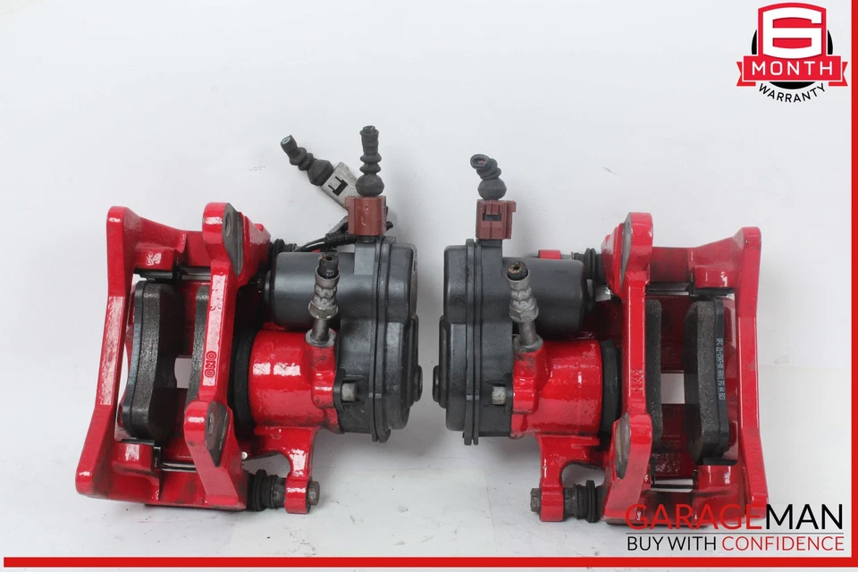 Juego de pinzas de freno traseras izquierda y trasera derecha Audi S6 12-18 OEM Foto 2 de 4