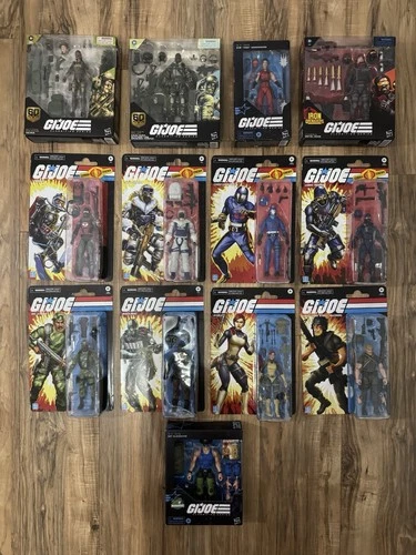G.I. Joe Classified Series and Retro Lot of 13 Action Figures