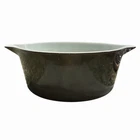 PYREX  475B 2.5QT PUEBLO BLACK CASSEROLE DISH-USA MADE