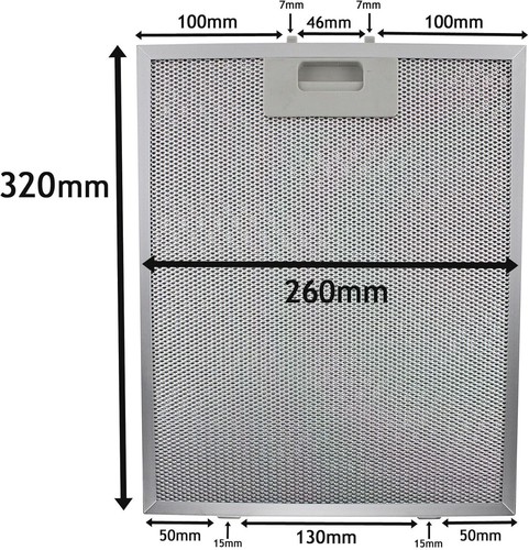 Generic Metal Grease Filter for Howdens forLamona HJA2450 HJA2540 Cooker... - Picture 4 of 8