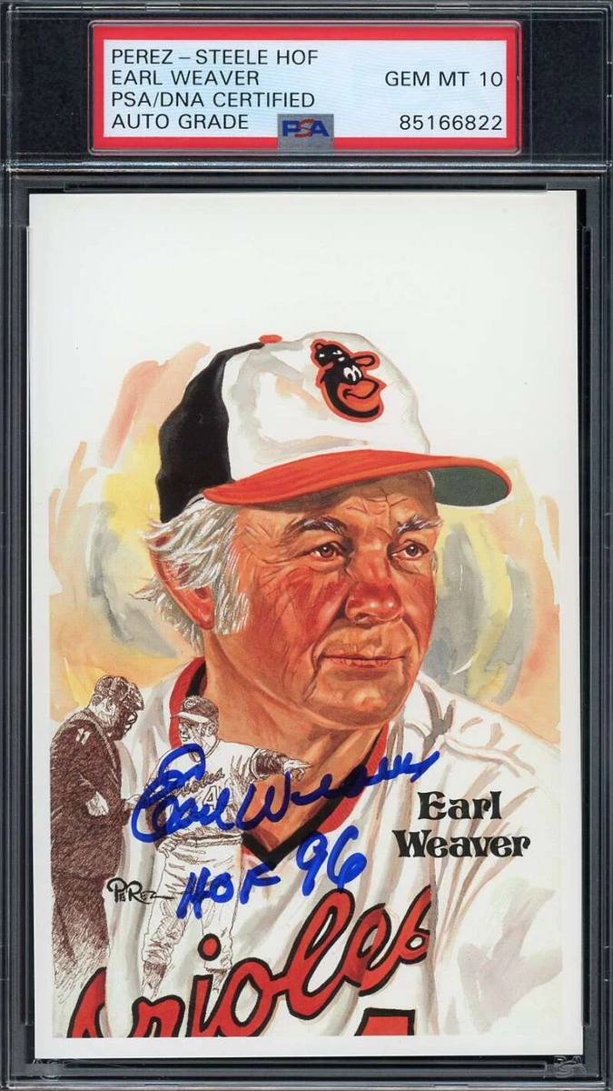 25+ Earl Weaver MLB Original Autographed Items for sale | Updated