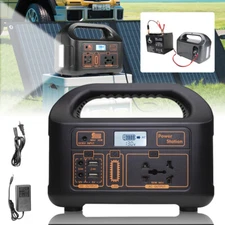 150W Power Station 144Wh Solar Generator External Battery Charger USB AC Outdoor