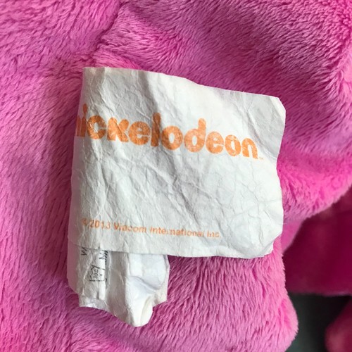 Dora the Explorer Plush 3D Doll Lovey Security Blanket Pink Purple Stripes Dots - Picture 3 of 7