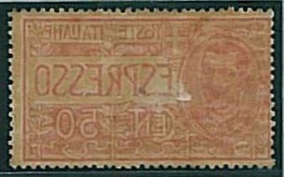 36134 Variety ITALY KINGDOM: Saxon ESPRESSO 4d - Decal - New Tongue