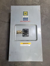 Square D 400SN 400 SN LAL36250 Circuit Breaker Enclosure 50 Amp 600 VAC 3 Pole