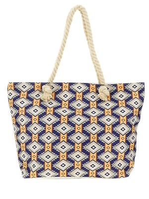 Max Mara Women's Sea Polyester Multicolor Cotton Bag 