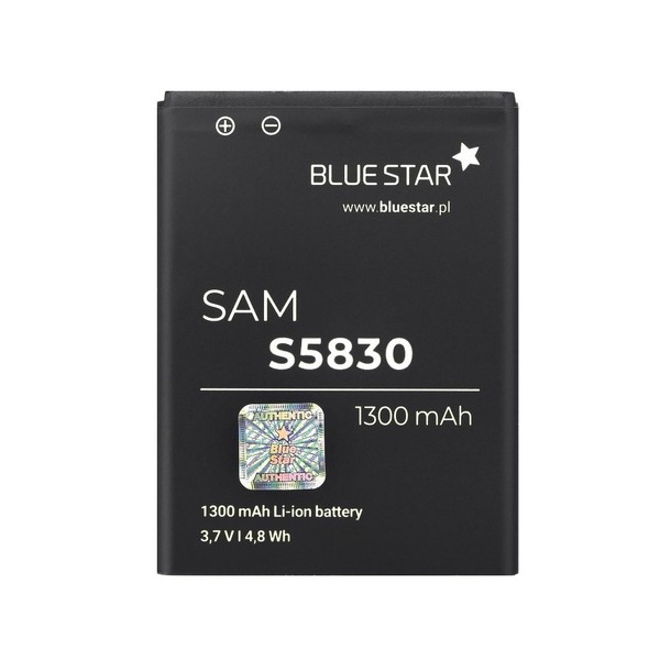 Bluestar Akku FüR Samsung S5830 Galaxy Ace EB494358VU Batterie Li-Ion Accu-image