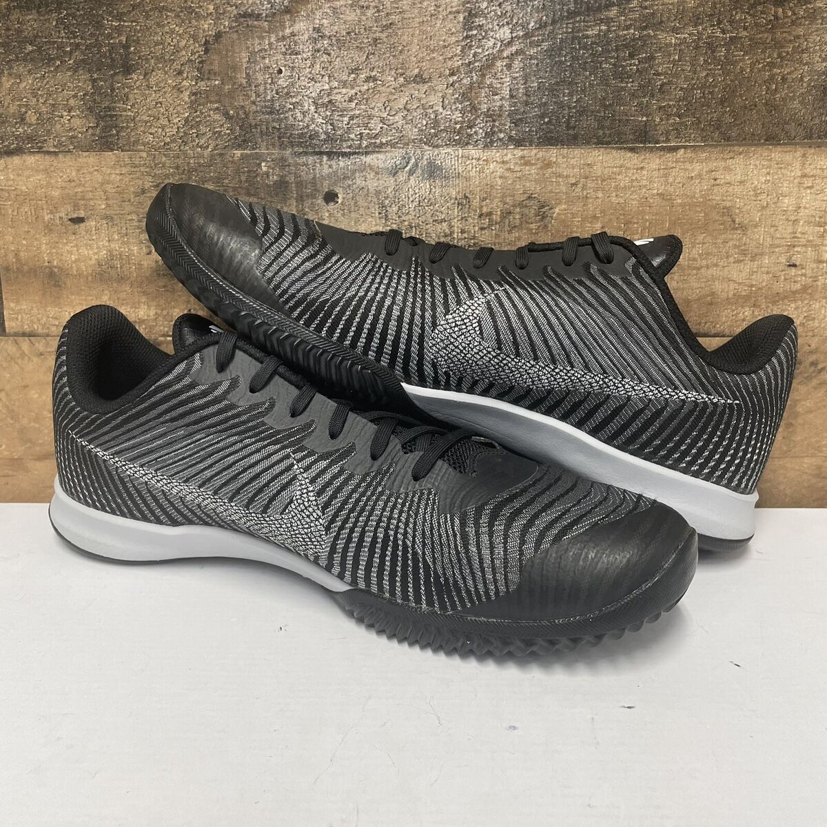 Nike Kobe KB Mentality 2 - Black/Grey - Men's Size 12 Nike Kobe KB Mentality 2 - Black/Grey - Men's Size 12