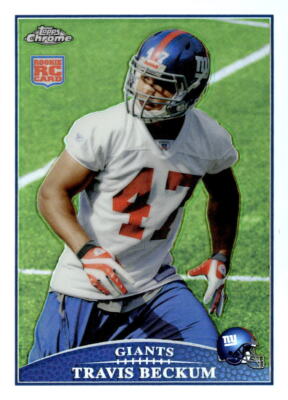2009 Topps Chrome #TC167 Travis Beckum Refractor