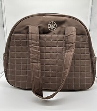 Gaiam, Quilted Yoga Bag, Brown, Excellent condition, Purse