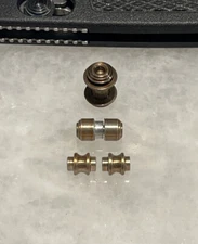 Golden Bronze Axis Bar Thumb Stud & Standoff For Benchmade 535 Bugout Knife