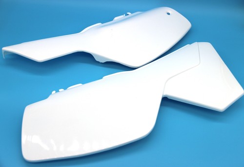 Fits Yamaha DT 200 Side Panel Set Covers White LH RH - Picture 3 of 4
