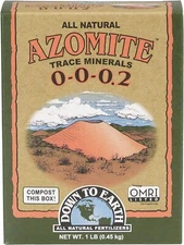 Down to Earth Organic White Azomite Powder Improving Plant Growth 0-0-0.2 OTH116