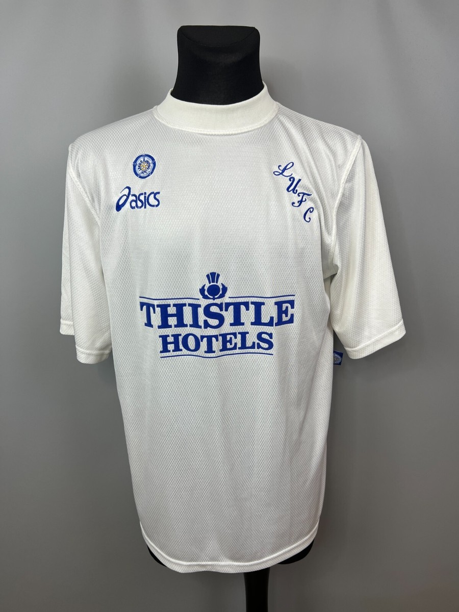 LEEDS UNITED 1995 1996 HOME SHIRT FOOTBALL SOCCER JERSEY ASICS