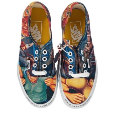 Vans Sneakers Authentic Moca Judy Baca Women's Size 5.5 New in Box