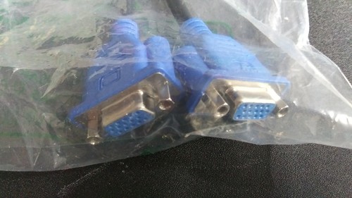 DMS-59 Male to VGA 15 Pin Dual Female Computer Video Cable Adapter/Splitter - Picture 3 of 3