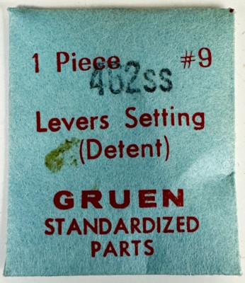 GRUEN  EB443 CAL462SS SETTING LEVER DETENT FACTORY WATCH REPAIR PART WP2