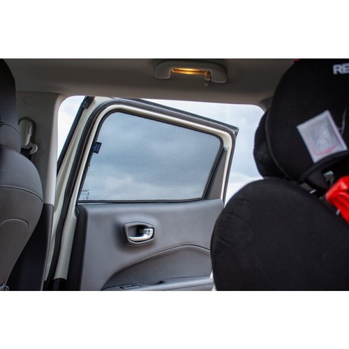 Sonnenschutz für Jeep Compass ab BJ. 2018 Blenden hinten + Heckscheibe - Bild 7 von 14