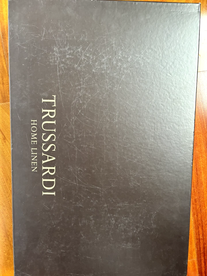 Trussardi Wool Blend Luxury Throw, Blanket Stone/Grey  68" x 50" ( 170cm x 130cm - Image 2 of 4