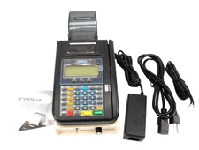 Hypercom T7Plus Credit Card Terminal Reader Power Adapter Modified for the Blind