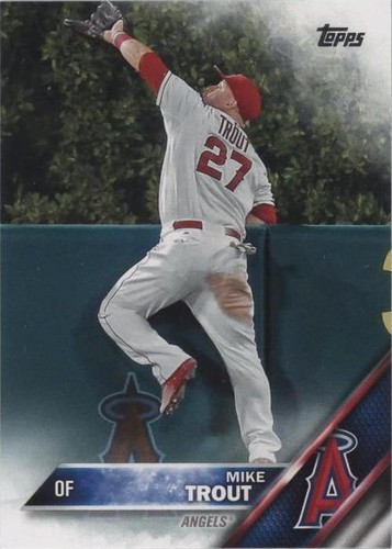 2016 Topps Chrome Mike Trout Superfractor 1/1 MLB Debut Autograph