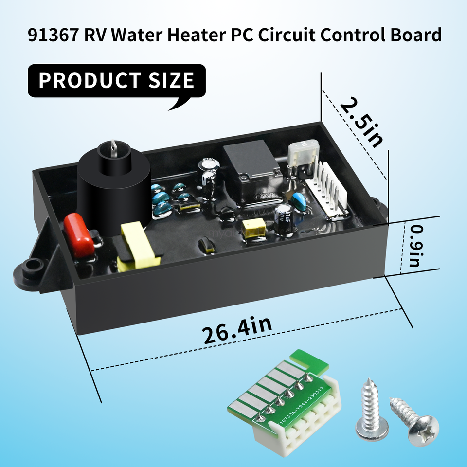 91367 RV Water Heater PC Circuit Control Board Fits Atwood 93865 93253