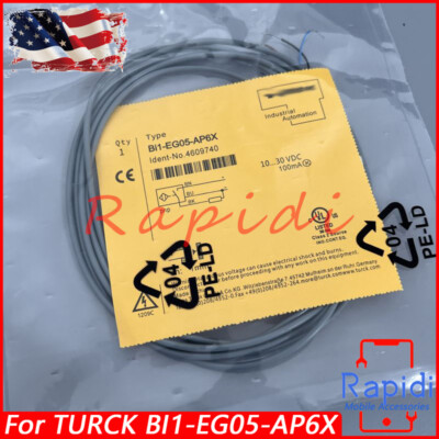 10-30VDC 100mA 1mm Inductive Proximity Sensor Switch For TURCK BI1-EG05-AP6X