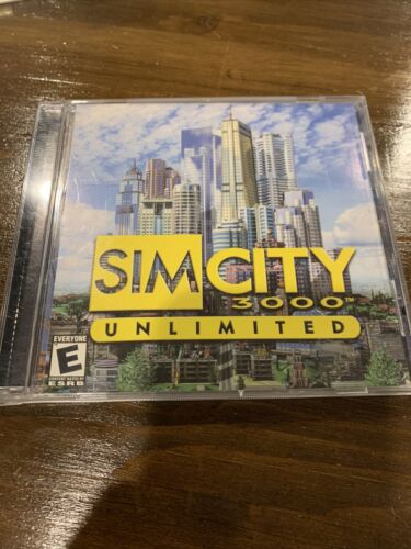 PC CD-ROM GAME SIM CITY 3000 UNLIMITED  - Picture 1 of 3