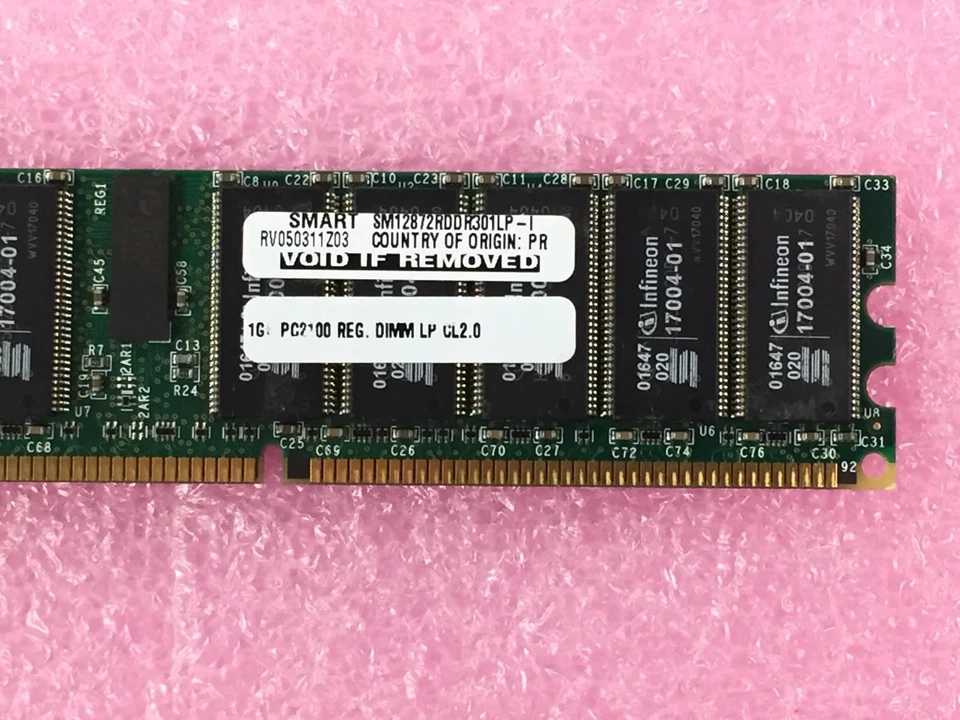 Smart Modular Technologies SM5722845D8E8CHIBH PC2100R-25330-N0 ECC REG DDR - Image 3 of 4