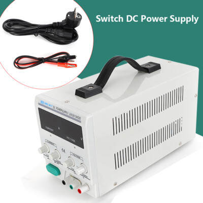 0-30V 0-10A DC Power Supply Digital Regelbar Netzteil Labornetzgerät Netzgerät