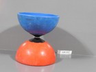 YoHo Superspin 5" Diabolo -MAKES INTO A BAL Used- one way Bearing -instr  Lot 23 — photo 3