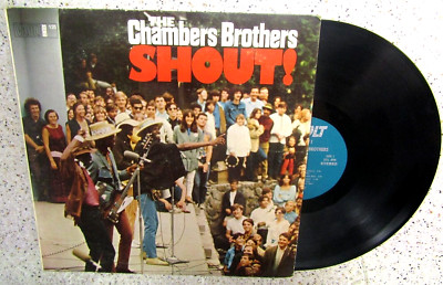 VINYL RECORD ALBUM,THE CHAMBERS BROTHERS-SHOUT!,VAULT 120,JOHNNY B GOOD