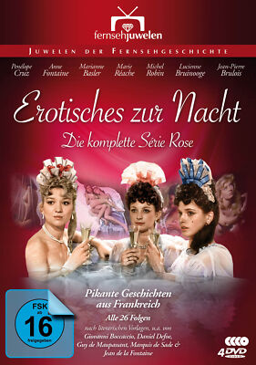 Erotisches zur Nacht - Die komplette Série Rose (4 DVDs) DVD  *NEU*OVP*