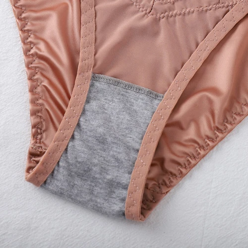 Damen-Slips Spitze Satin Seide Höschen Dessous nahtlos Unterwäsche Tanga Slips P - Bild 11 von 29