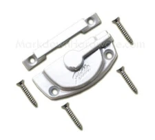 Pella Pro Line Tilt Double Hung - Sash Lock & Keeper with Screws - 1-7/8- White